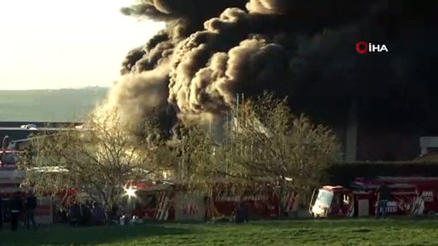 - Hadımköy’deki fabrika yangını 9 saattir devam ediyor