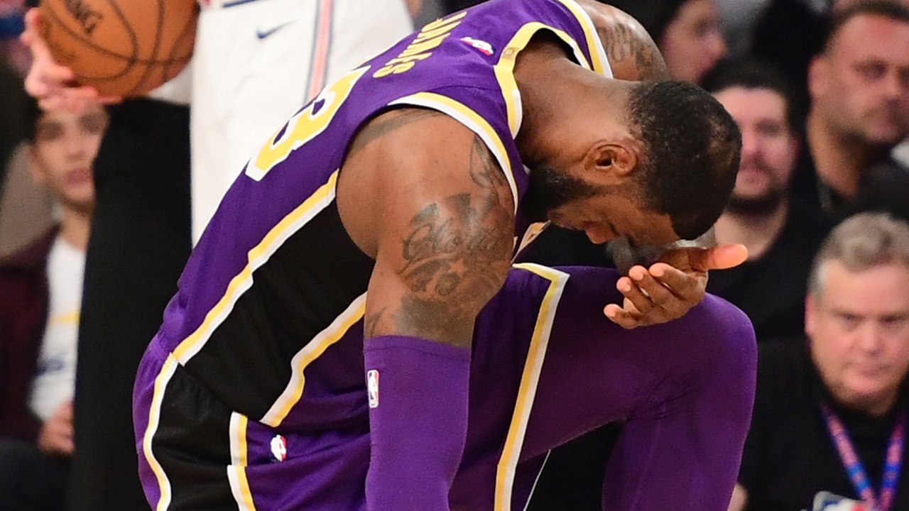 LeBron James ROASTED For Having His Shot Blocked & Called Out For "Not Caring" Enough