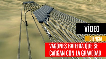 [CH] Vagones batería gigantes generan electricidad con la gravedad