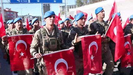 Şehitlere saygı yürüyüşü - KASTAMONU