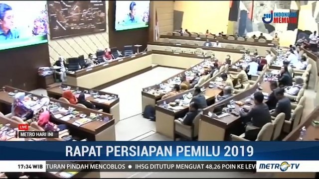 Komisi II Gelar RDP dengan KPU-Bawaslu Bahas Persiapan Pemilu