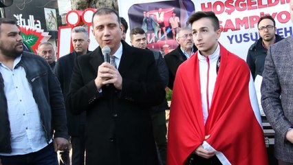 Dünya Yıldızlar Halter Şampiyonu coşkuyla karşılandı - ORDU