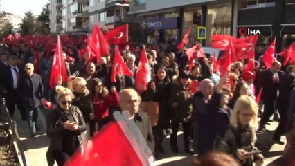 Samsun Çanakkale şehitleri için yürüdü