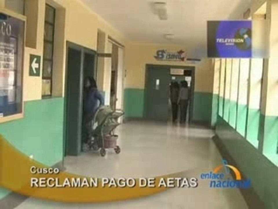 RECLAMAN PAGO DE AETAS- CUSCO