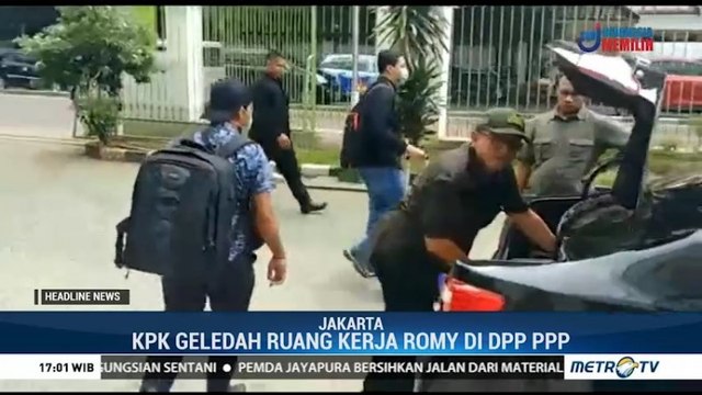 KPK Geledah Kantor DPP PPP