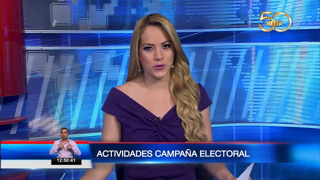Resumen de las actividades de los candidatos en campaña electoral
