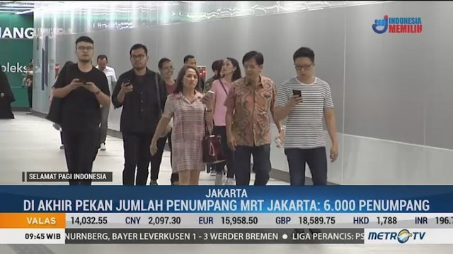 MRT Jakarta Tambah Kuota Uji Coba Publik