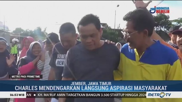 Caleg NasDem Sapa Ribuan Warga Jember di Jalan Sehat Bersama