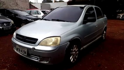 Corsa que havia sido furtado é localizado no Santa Felicidade