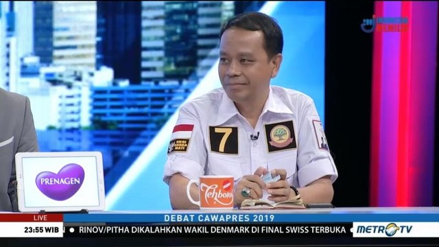Pascadebat Cawapres 2019 Ma'ruf Amin vs Sandiaga Uno (6)