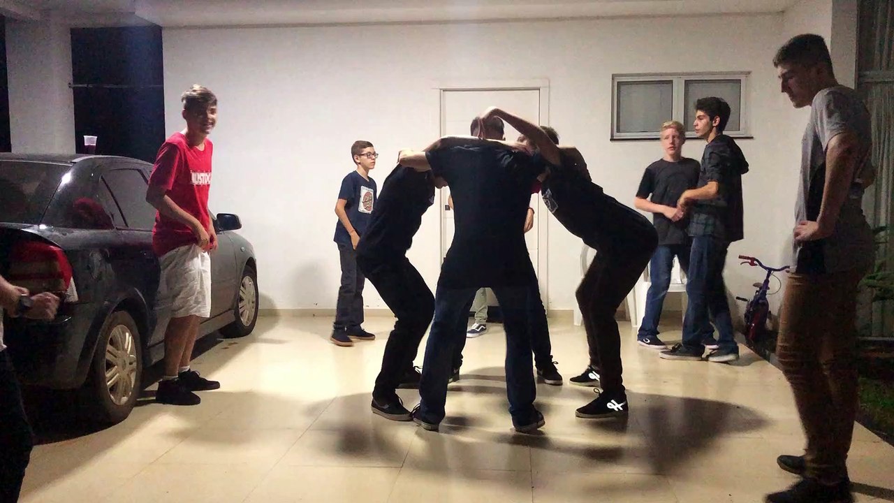 Teens Create Crazy Human Spider