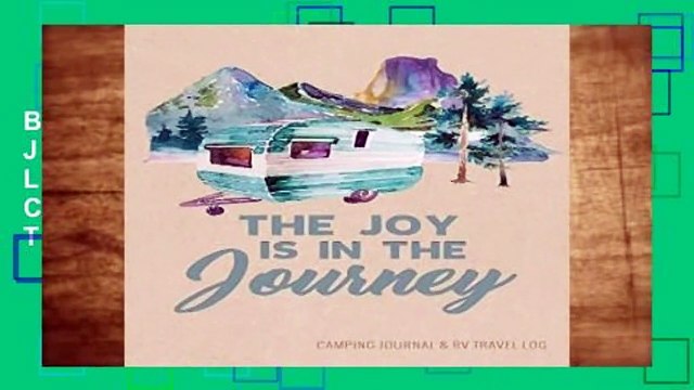 Best product Camping Journal RV Travel Logbook, Blue Vintage Camper Journey: Road Trip Planner,