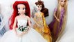 Disney Princesse Belle blanche-Neige, Ariel Elsa Jasmine, Cendrillon de Barbie Robes de Mariée