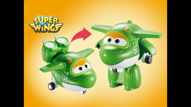 Super Wings Mini Transforming Mira Robot Airplane - Unboxing Demo Review