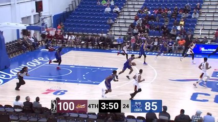 Levi Randolph Posts 22 points & 12 rebounds vs. Delaware Blue Coats