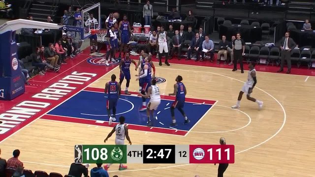Shevon Thompson (20 points) Highlights vs. Grand Rapids Drive