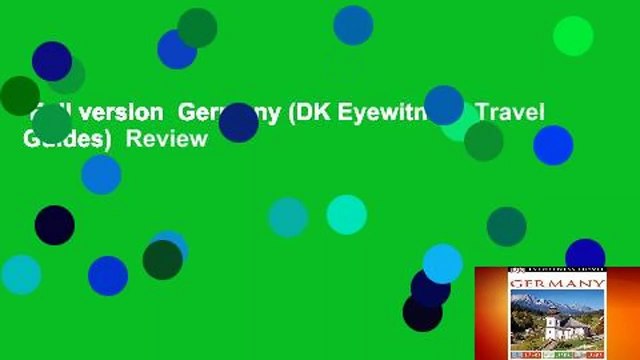 Full version Germany (DK Eyewitness Travel Guides) Review