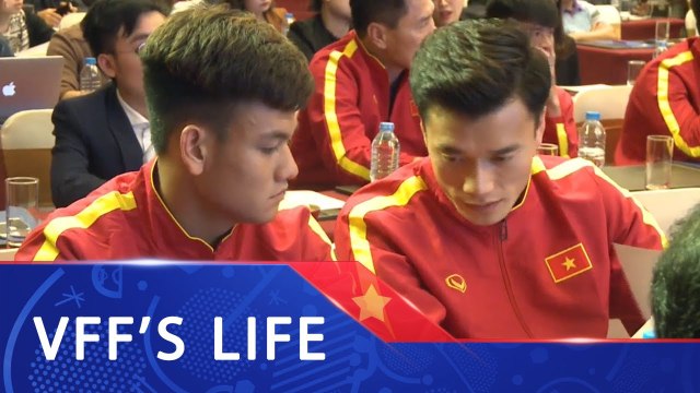 Lễ ra mắt nhà tài trợ và công bố kênh phát sóng Vòng loại bảng K giải U23 châu Á 2020 | VFF Channel