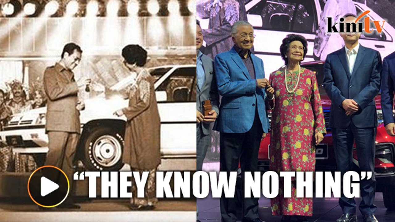_Malaysians think they know everything_ - Dr Mahathir slams national car critics