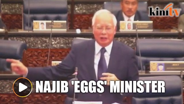 'Can't even control the price of eggs' - Najib teases minister