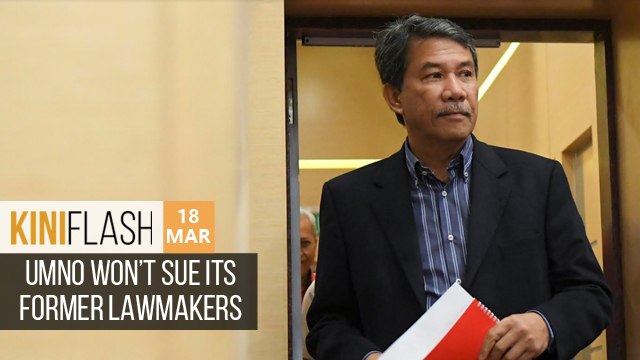 Umno wont sue its former lawmakers _ KiniFlash - 18 Mar