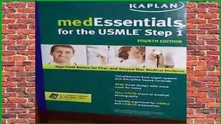 Medessentials for the USMLE Step 1 (USMLE Prep)  Review