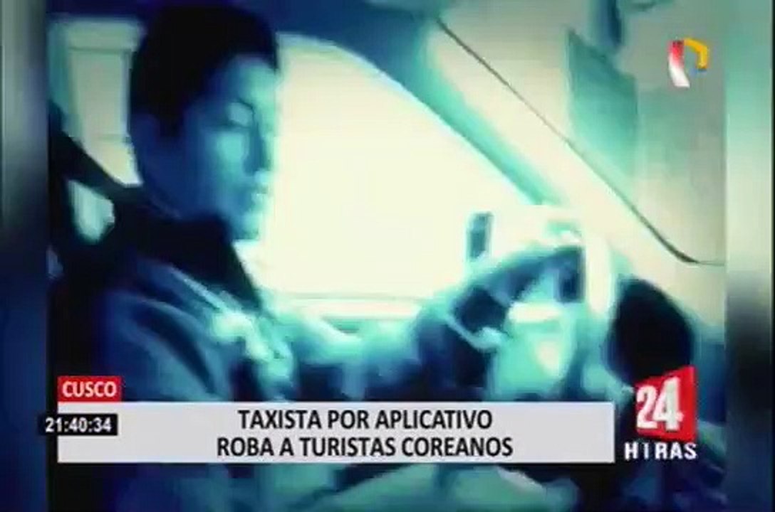 Cusco: turistas sufren robo tras usar taxi por aplicativo