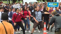 NZ students perform haka in tribute to victims of shooting