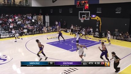 Jemerrio Jones Posts 15 points & 10 rebounds vs. Santa Cruz Warriors