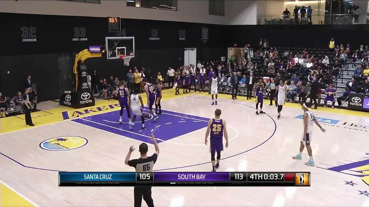 Juan Toscano-Anderson (15 points) Highlights vs. South Bay Lakers