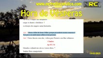 Liturgia das Horas: II Vésperas na Solenidade de S. JOSÉ, ESPOSO DA VIRGEM SANTA MARIA