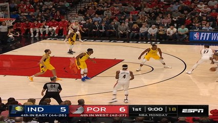 Indiana Pacers at Portland Trailblazers Raw Recap