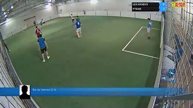 But de Valentin (2-3) - LES MICKEYS Vs P'TEAM - 18/03/19 19:00 - LIGUE 4 - Poitiers Game Parc