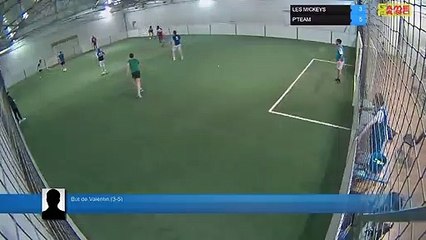 But de Valentin (3-5) - LES MICKEYS Vs P'TEAM - 18/03/19 19:00 - LIGUE 4  - Poitiers Game Parc