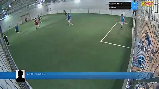 But de Thibault (6-7) - LES MICKEYS Vs P'TEAM - 18/03/19 19:00 - LIGUE 4 - Poitiers Game Parc