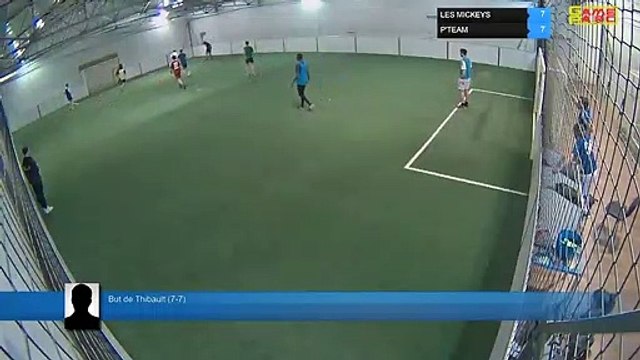 But de Thibault (7-7) - LES MICKEYS Vs P'TEAM - 18/03/19 19:00 - LIGUE 4 - Poitiers Game Parc