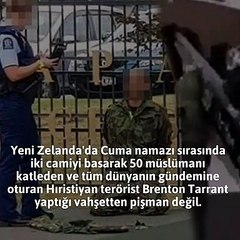 Cani katliamdan hiç pişman değil