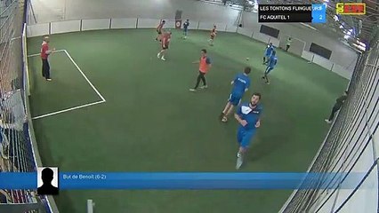 But de Benoît  (6-2) - LES TONTONS FLINGUEURS  Vs FC AQUITEL 1 - 18/03/19 20:00 - LIGUE 2