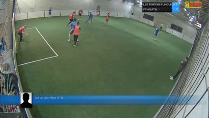 But de Max-Hans (7-3) - LES TONTONS FLINGUEURS  Vs FC AQUITEL 1 - 18/03/19 20:00 - LIGUE 2