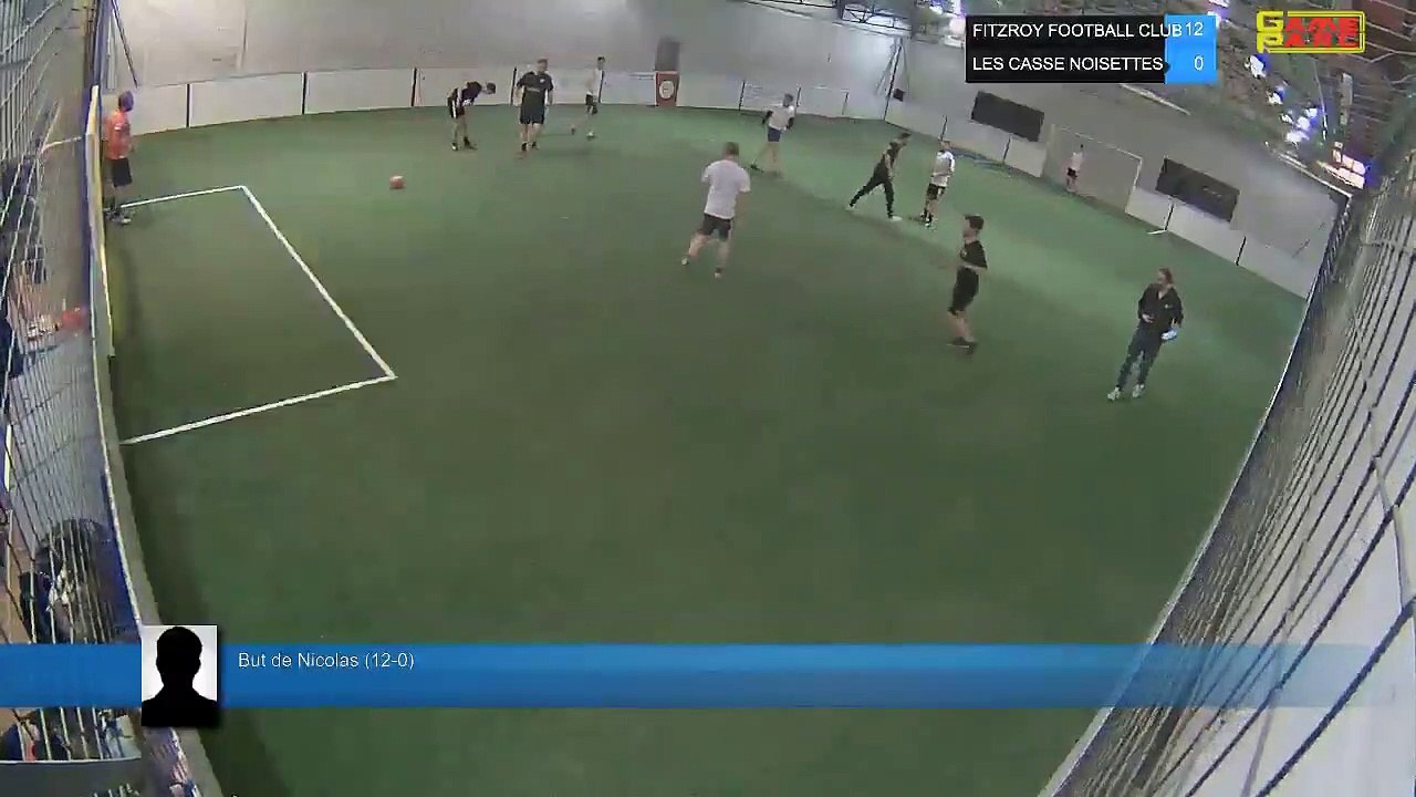 But de Nicolas  (12-0) - FITZROY FOOTBALL CLUB  Vs LES CASSE NOISETTES  - 18/03/19 21:00 - LIGUE 4