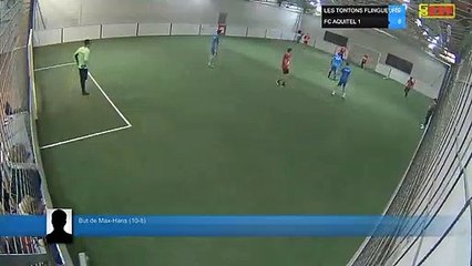 But de Max-Hans (10-8) - LES TONTONS FLINGUEURS  Vs FC AQUITEL 1 - 18/03/19 20:00 - LIGUE 2