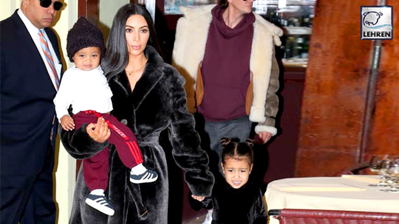 Kim Kardashian Is Being Mom-Shamed for Letting North Wear Lipstick to Church