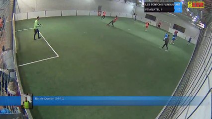 But de Quentin (10-10) - LES TONTONS FLINGUEURS  Vs FC AQUITEL 1 - 18/03/19 20:00 - LIGUE 2