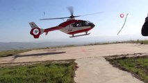 4 Günlük Bebek Ameliyata Ambulans Helikopterle Götürüldü
