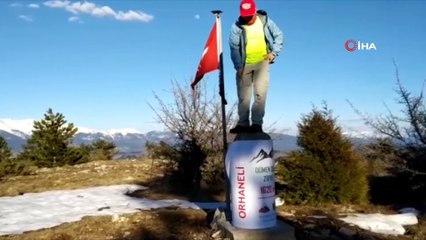 Dağcılar, Çanakkale'de en fazla şehit verilen dağ yöresinde dedeleri için yürüdü