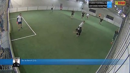 But de Benoît  (2-0) - FITZROY FOOTBALL CLUB  Vs LES CASSE NOISETTES  - 18/03/19 21:00 - LIGUE 4