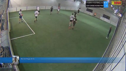 But de Hugo (6-0) - FITZROY FOOTBALL CLUB  Vs LES CASSE NOISETTES  - 18/03/19 21:00 - LIGUE 4