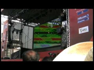 Así se vivió en FIFA FAN FEST en el México Vs Sudáfrica