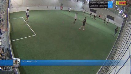 But de Hugo (11-0) - FITZROY FOOTBALL CLUB  Vs LES CASSE NOISETTES  - 18/03/19 21:00 - LIGUE 4