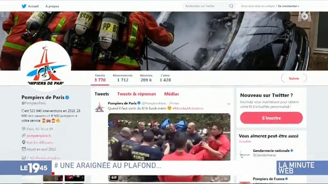 Buzz : Les pompiers de Paris diffusent un échange étonnant reçu au centre des appels - Regardez